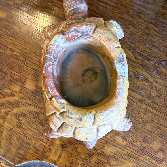 Comanche Pottery Turtle Planter - Picture 12 of 14